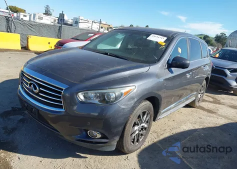 2013 Infiniti Jx35 z USA, uszkodzony, nr VIN 5N1AL0MN3DC317594